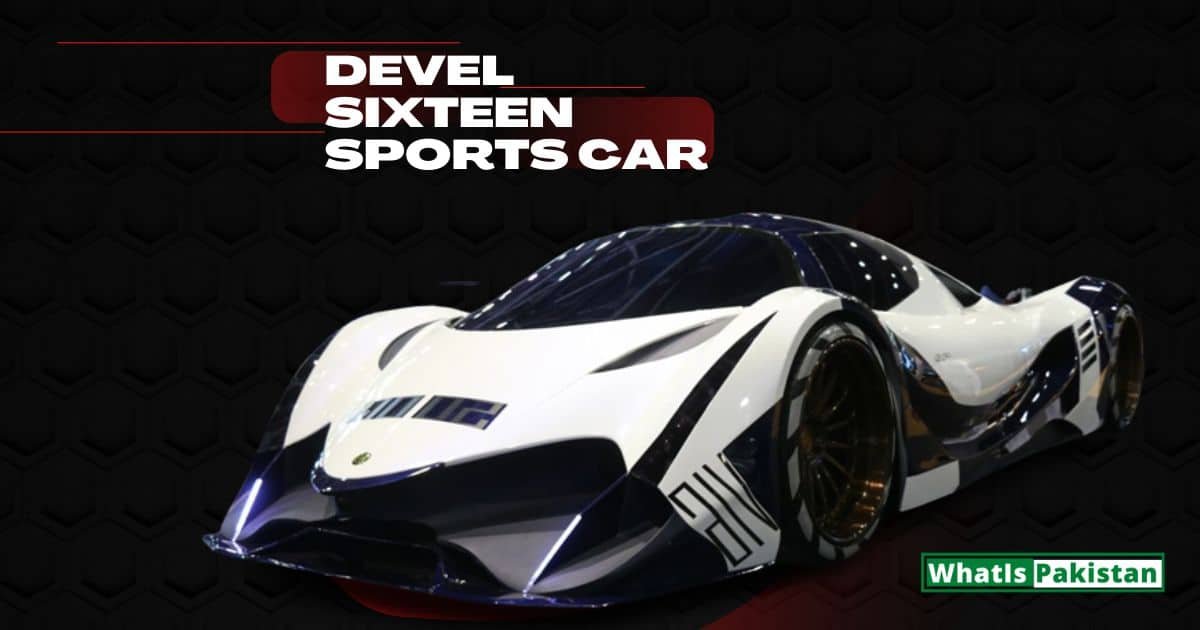 Devel Sixteen sports car