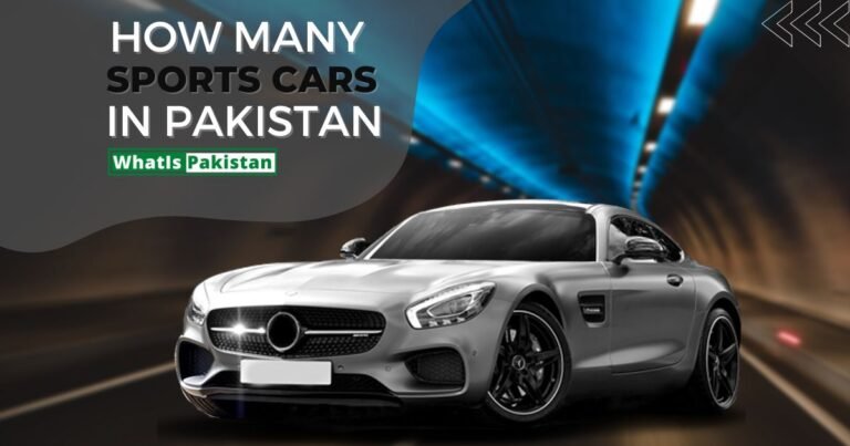 How many sports cars in Pakistan in 2022?