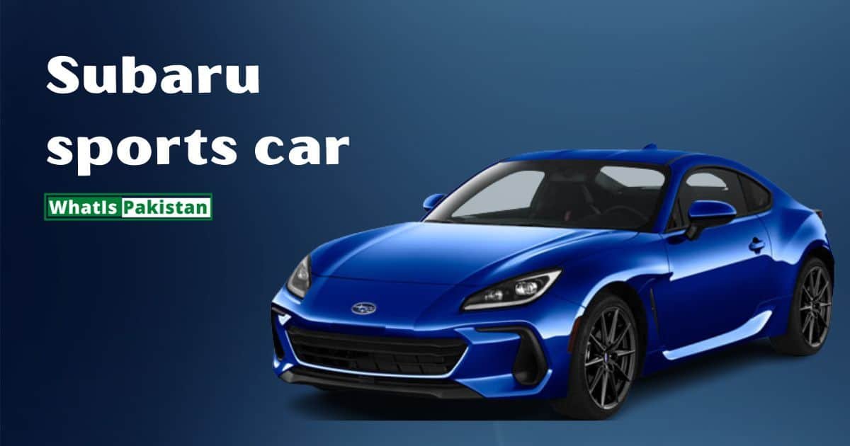 Subaru sports car