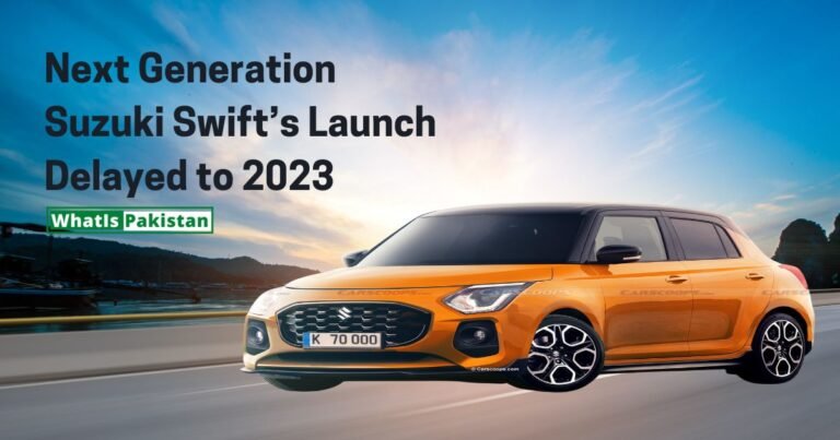 Next Generation Suzuki Swifts Launch Delayed to 2023