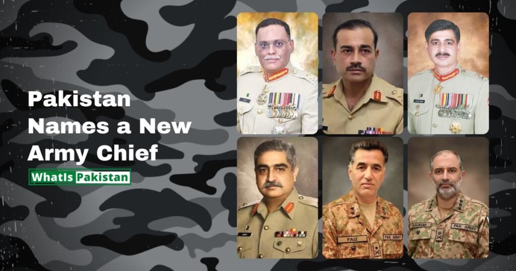 Pakistan Names a New Army Chief [in 2023 full detail]