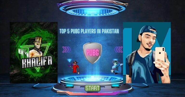 Top 5 PUBG Players in Pakistan in 2023