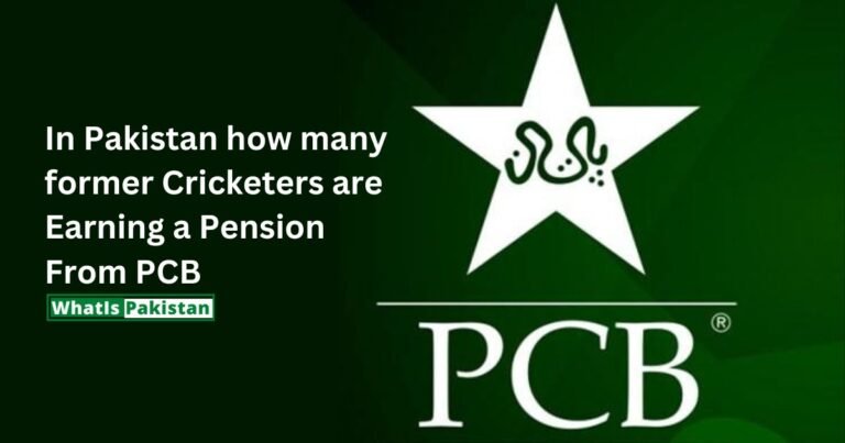 In Pakistan how many former Cricketers are Earning a Pension From PCB