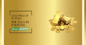 Gold price up by Rs400 per tola in Pakistan 2023