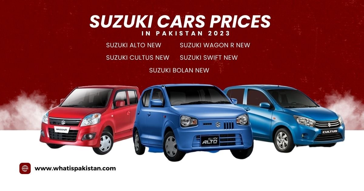Suzuki Cars Prices In Pakistan 2023
