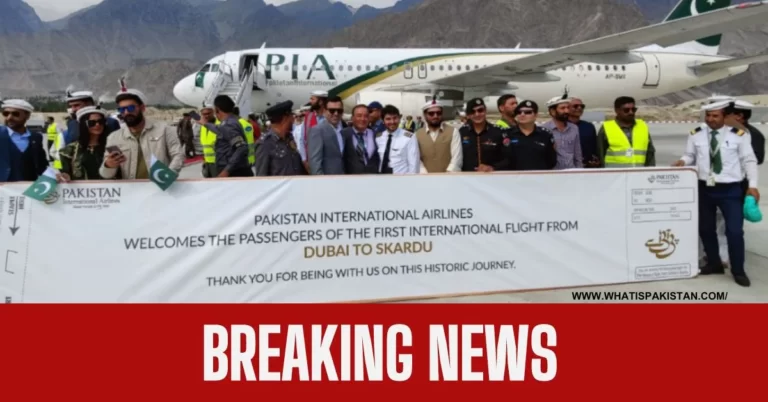 Skardu Airport Welcomes Its First International Flight from Dubai